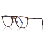 Tom Ford - - Round Optical Glasses - Dark Havana - FT5700-B - Optical Glasses - Tom Ford Eyewear