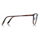 Tom Ford - Occhiali da Vista Rotondi - Havana Scuro - FT5700-B - Occhiali da Vista - Tom Ford Eyewear