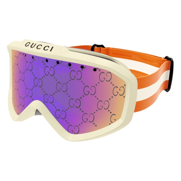 Gucci - Sunglasses - Ski Goggles - Ivory Pink - Gucci Eyewear
