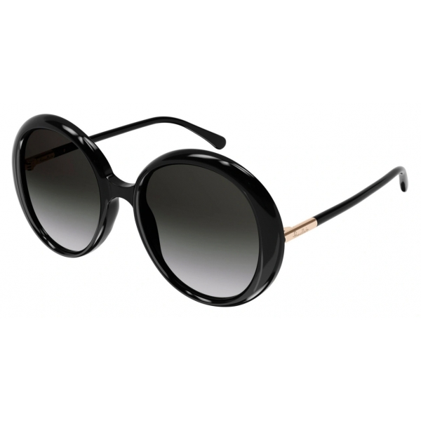 Pomellato - Iconica Sunglasses - Round - Black - Pomellato Eyewear