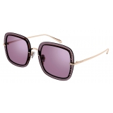 Pomellato - Nudo Sunglasses - Square - Purple Gold - Pomellato Eyewear