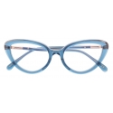 Pomellato - Cat-Eye Sunglasses - Blue - Pomellato Eyewear