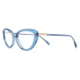 Pomellato - Cat-Eye Sunglasses - Blue - Pomellato Eyewear