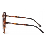 Jimmy Choo - Fede - Dark Havana Round-Frame Sunglasses - Jimmy Choo Eyewear