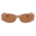 Miu Miu - Miu Miu Eyewear Collection Sunglasses - Oval - Caramel - Sunglasses - Miu Miu Eyewear