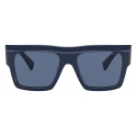 Miu Miu - Miu Miu Eyewear Collection Sunglasses - Rectangular Oversize - Blue - Sunglasses - Miu Miu Eyewear