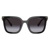 Miu Miu - Occhiali Miu Miu Logo - Squadrato - Nero - Occhiali da Sole - Miu Miu Eyewear