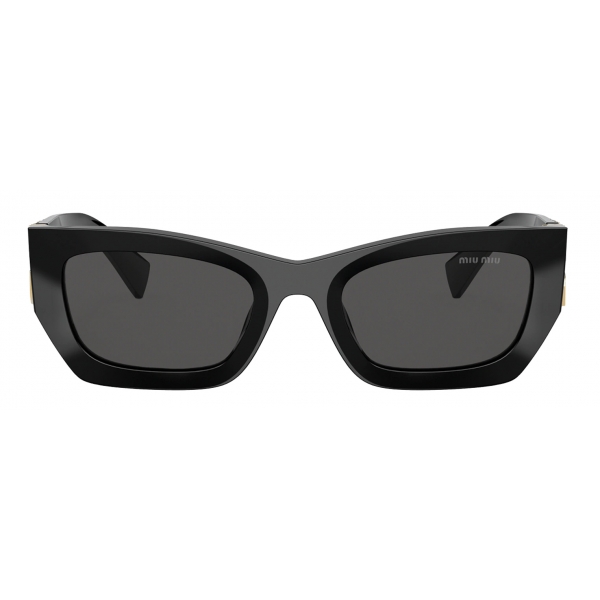 Miu Miu - Miu Miu Eyewear Collection Sunglasses - Rectangular - Black - Sunglasses - Miu Miu Eyewear