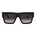Miu Miu - Miu Miu Eyewear Collection Sunglasses - Rectangular Oversize - Black - Sunglasses - Miu Miu Eyewear