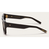 Valentino - Squared Acetate Frame Sunglasses with Stud - Black Grey - Valentino Eyewear