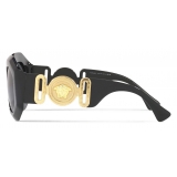 Versace - Sunglasses Maxi Medusa Biggie Squared - Black - Sunglasses - Versace Eyewear