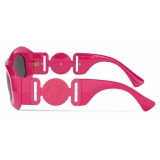 Versace - Sunglasses Maxi Medusa Biggie - Fuchsia - Sunglasses - Versace Eyewear