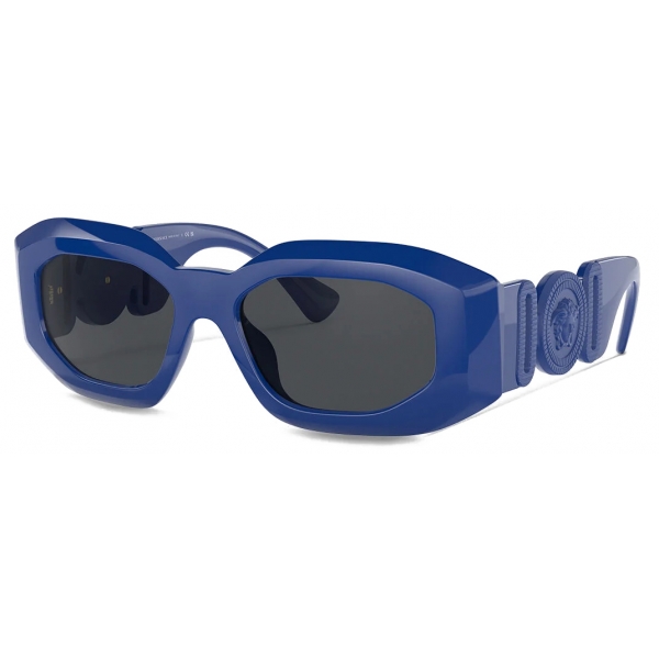 Versace - Sunglasses Maxi Medusa Biggie - Blue - Sunglasses - Versace Eyewear
