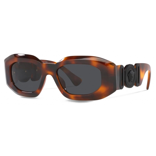 Versace - Sunglasses Maxi Medusa Biggie - Havana - Sunglasses - Versace Eyewear