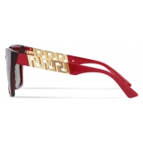 Versace - Occhiale da Sole La Greca - Havana - Occhiali da Sole - Versace Eyewear