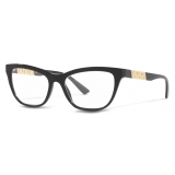 Versace - Optical Glasses La Greca - Black Gold - Optical Glasses - Versace Eyewear