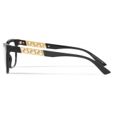 Versace - Optical Glasses La Greca - Black Gold - Optical Glasses - Versace Eyewear