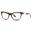 Versace - Optical Glasses La Greca - Havana Gold - Optical Glasses - Versace Eyewear