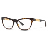 Versace - Occhiale da Vista La Greca - Havana Oro - Occhiali da Vista - Versace Eyewear