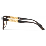 Versace - Occhiale da Vista La Greca - Havana Oro - Occhiali da Vista - Versace Eyewear