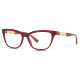 Versace - Occhiale da Vista La Greca - Rosso Oro - Occhiali da Vista - Versace Eyewear