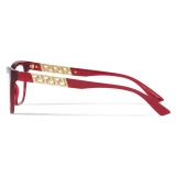 Versace - Occhiale da Vista La Greca - Rosso Oro - Occhiali da Vista - Versace Eyewear