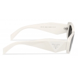 Prada - Prada Symbole - Geometric Sunglasses - Chalk White - Prada Collection - Sunglasses - Prada Eyewear