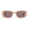 Prada - Prada Symbole Collection - Occhiali Geometrico - Cipria - Prada Collection - Occhiali da Sole - Prada Eyewear