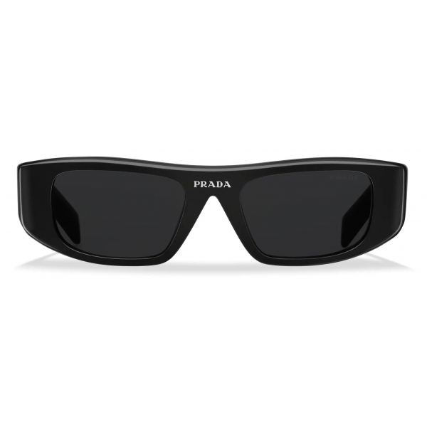 Prada - Prada Runway - Rectangular Sunglasses - Black - Prada Collection - Sunglasses - Prada Eyewear