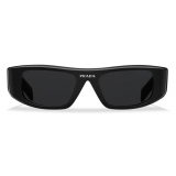 Prada - Prada Runway - Rectangular Sunglasses - Black - Prada Collection - Sunglasses - Prada Eyewear