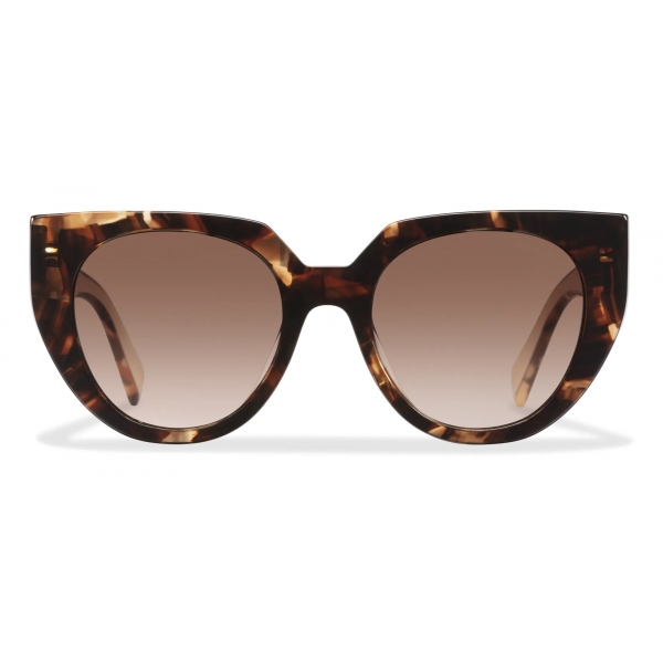 Prada - Cat-Eye Sunglasses - Caramel Tortoiseshell Powder Pink - Prada Collection - Sunglasses - Prada Eyewear