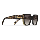 Prada - Prada Eyewear - Rectangular Sunglasses - Black Medium Tortoiseshell - Prada Collection - Sunglasses - Prada Eyewear