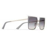 Prada - Prada Cinéma - Square Sunglasses - Icy White Pale Gold - Prada Collection - Sunglasses - Prada Eyewear