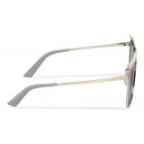 Prada - Prada Cinéma - Square Sunglasses - Icy White Pale Gold - Prada Collection - Sunglasses - Prada Eyewear