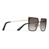 Prada - Prada Cinéma - Square Sunglasses - Black Pale Gold - Prada Collection - Sunglasses - Prada Eyewear