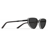 Prada - Prada Duple - Cat-Eye Sunglasses - Black White - Prada Collection - Sunglasses - Prada Eyewear