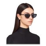 Prada - Prada Duple - Cat-Eye Sunglasses - Black White - Prada Collection - Sunglasses - Prada Eyewear