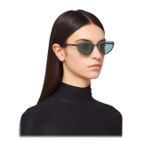 Prada - Prada Duple - Cat-Eye Sunglasses - Black Jade - Prada Collection - Sunglasses - Prada Eyewear