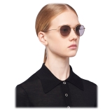 Prada - Prada Eyewear Collection - Occhiali Rotondi - Oro Pallido - Prada Collection - Occhiali da Sole - Prada Eyewear