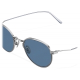 Prada - Prada Eyewear Collection - Occhiali Rotondi - Grigio Piombo Blu - Prada Collection - Occhiali da Sole - Prada Eyewear