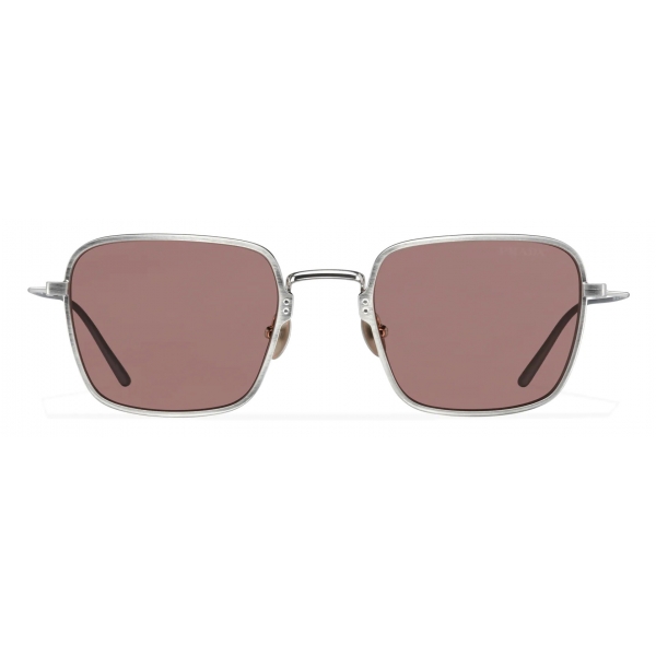 Prada - Prada Eyewear - Square Sunglasses - Lead Gray Camelia - Prada Collection - Sunglasses - Prada Eyewear