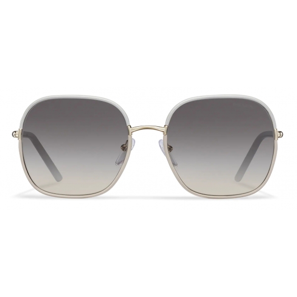 Prada - Prada Decode - Square Sunglasses - Icy White Sand - Prada Collection - Sunglasses - Prada Eyewear