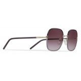 Prada - Prada Decode - Square Sunglasses - Plum + Wisteria Pink - Prada Collection - Sunglasses - Prada Eyewear