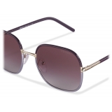 Prada - Prada Decode - Square Sunglasses - Plum + Wisteria Pink - Prada Collection - Sunglasses - Prada Eyewear