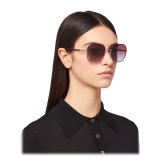 Prada - Prada Decode - Square Sunglasses - Plum + Wisteria Pink - Prada Collection - Sunglasses - Prada Eyewear