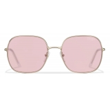 Prada - Prada Decode - Square Sunglasses - Plum + Wisteria Pink - Prada Collection - Sunglasses - Prada Eyewear
