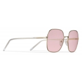 Prada - Prada Decode - Square Sunglasses - Plum + Wisteria Pink - Prada Collection - Sunglasses - Prada Eyewear