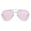 Prada - Prada Decode Collection - Occhiali Pilot - Oro Pallido Glicine - Prada Collection - Occhiali da Sole - Prada Eyewear