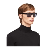 Prada - Prada Symbole - Rectangular Sunglasses - Crystal Blue - Prada Collection - Sunglasses - Prada Eyewear