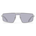 Prada - Prada Eyewear - Rectangular Sunglasses - Opaque Steel Gray - Prada Collection - Sunglasses - Prada Eyewear